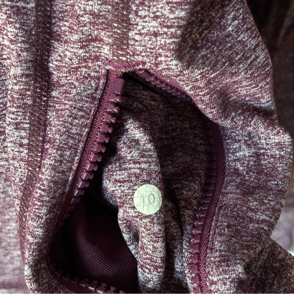Lululemon Define Jacket in Static Plum Heathered Maroon - Picture 11 of 11